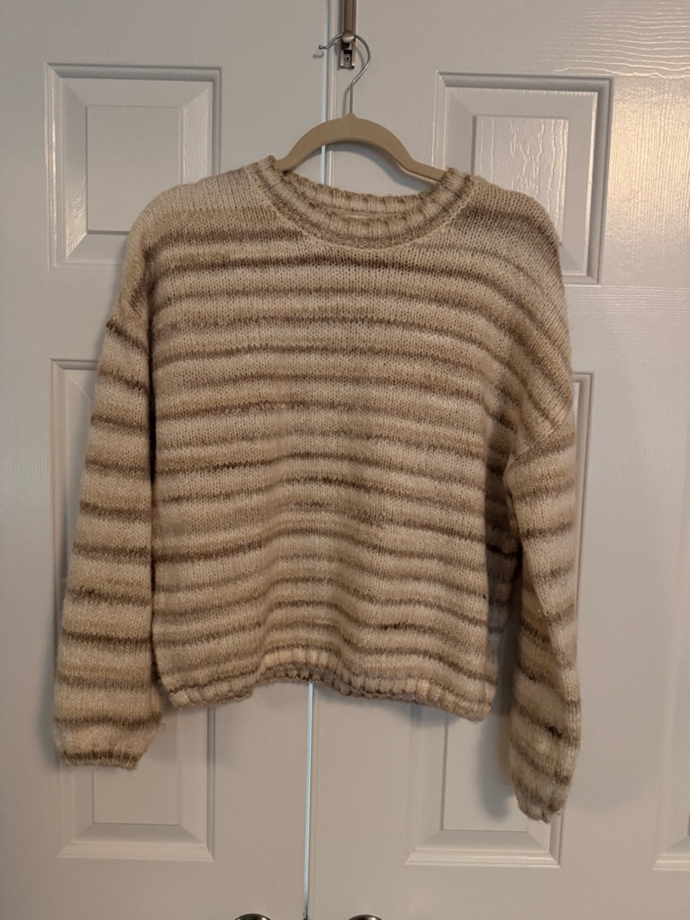 ZSupply Sweater in Beige and Cream